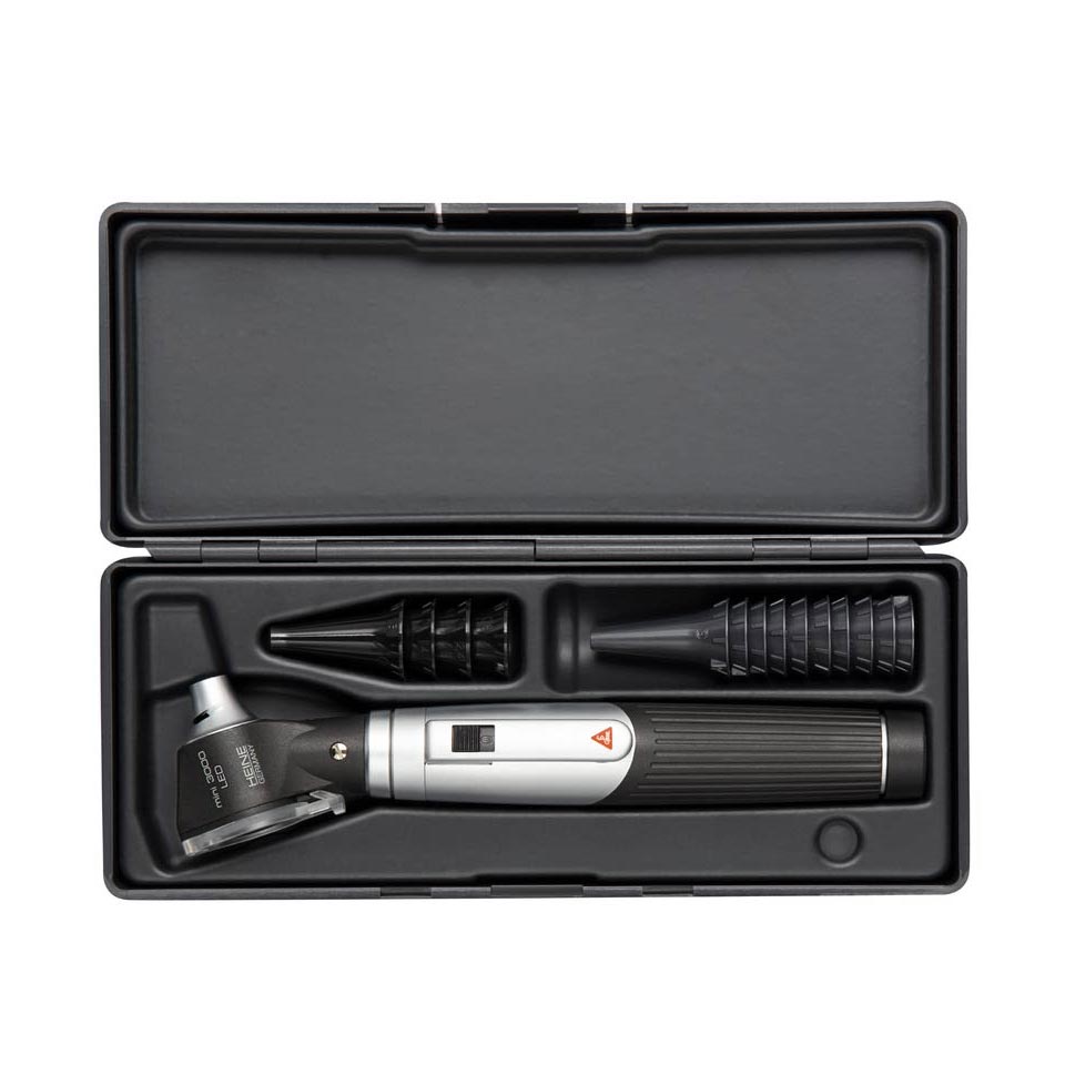 Медицинский отоскоп HEINE MINI 3000 LED с рукояткой MINI фото4
