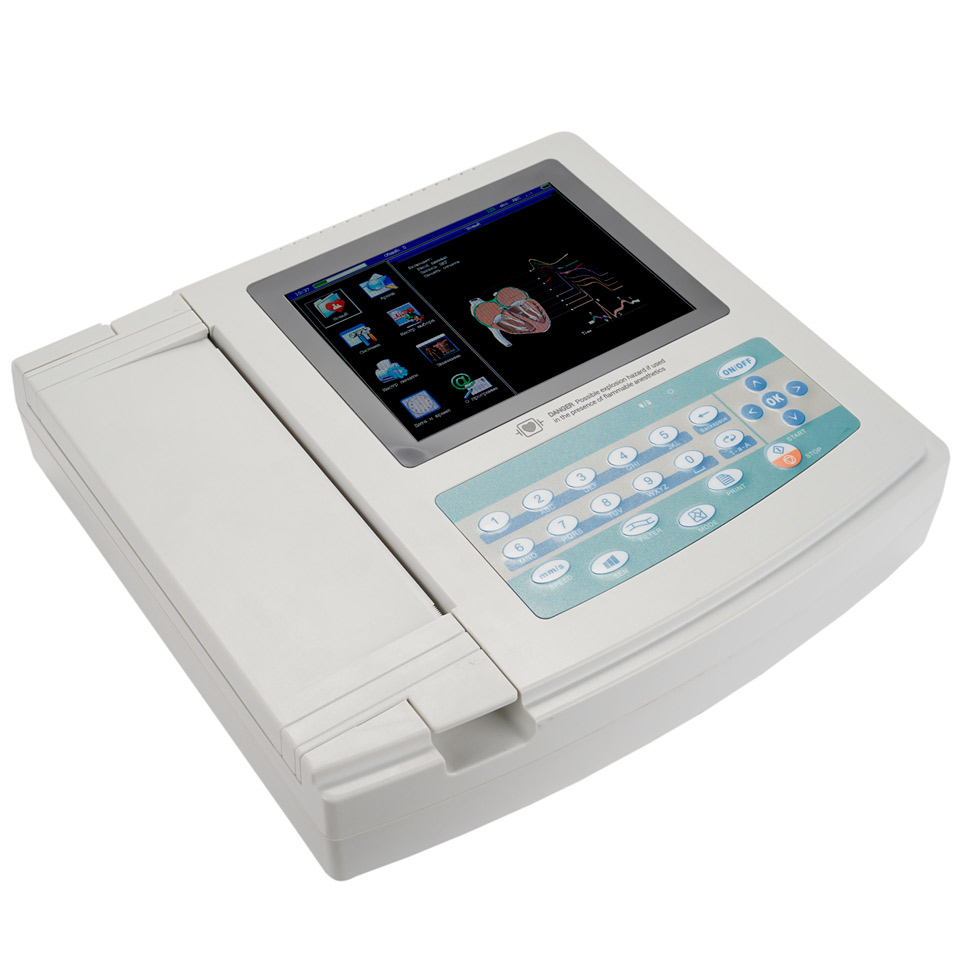Двенадцатиканальный электрокардиограф Contec ECG1200G фото2