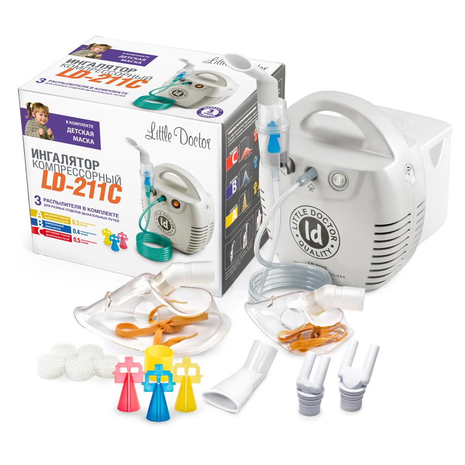 Компрессорный ингалятор Little Doctor LD-211С фото7